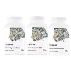 Thorne Research 칼슘 마그네슘 Malate 240캡슐X2, 3개, 240정