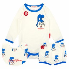 (백화점 정품)베베드피노 [10%카드/페이즉시할인]봉주르버니베이비바디수트세트_BP41ST167 159795