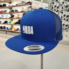 NBA_NBA 메탈 로고 HYFLAT CAP 스냅백 N225_AP_612P블루_NC대전유성