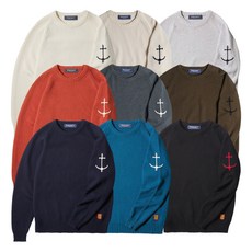 건지 울른스 Guernsey Woollens 1.2만원 나그랑 크루넥 코튼 스웨터 컬렉션