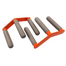 GHSHOP 2Pcs 석고 보드 기중 장치 핸들 패널 캐리어 목재 합판 리프팅 석고 보드에 대 한 휴대용 다목적 마른 벽에서 나온, 주황색, 합금