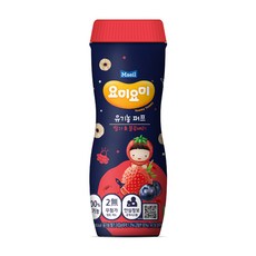 요미요미 유기농퍼프 딸기&블루베리 42g, 2개