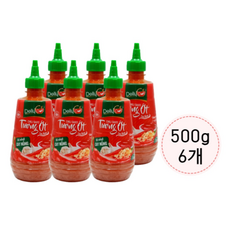 베트남 델리쿡 스리라차 핫 칠리소스 500g, 6개