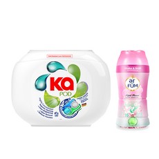 카포드 듀얼코어 4in1 캡슐세탁세제 브라이트닝 30개입+향기부스터 150g