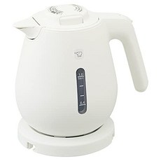 조지루시 전기 주전자 1.0L 컵 1잔 약 60초 고출력 1300W 화이트 CK-DA10-WA