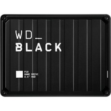 WD_BLACK 2TB P10 게임 드라이브 - 외장 HDD 휴대용 하드 드라이브 라이브러리에 이동 중에도 액세스 가능 콘솔 또는 PC에서 작동 WDBA2W0020BBK-WE, Game Drive for PC Playstation