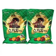 딜모아 롯데 스카치캔디 세가지맛 1553g x 2개 하드캔디, 1