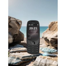 N0kia 6310 듀얼 모드 어르신 휴대폰 단추 네트워크 기능 백업 4G, Black, 1개