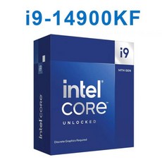 인텔 코어 i9 14 세대 i9 14900KF 24 코어 32 I9-14900KF 24 코어 LGA 1700 CPU 박스, 한개옵션0 - 14세대cpu