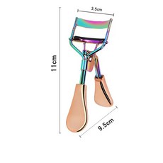 히팅 뷰러 휴대용 전문 컬링 속눈썹 컬러 내구성 및 쉐이핑 손상 없음 아이 메이크업 도구, [04] 04, 1개