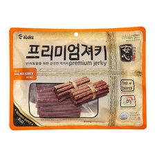 아스쿠 안심프리미엄 연어져키 800g 강아지간식 져키, 1개