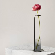 인테리어 작은꽃병 미니 철제화병 예쁜유리병, 골드