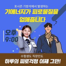 헬스N코스 전자파 수맥방지 직장인 수험생 집중력 포시즌 기방석(1개+커버포함) 양자파동기술 방석