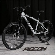 바이크스시티 경량 Mtb 자전거 비행 비둘기 알루미늄 프레임 고탄소강 산악 21 인치 24 27 26 275