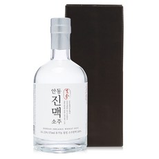 밀과노닐다 안동 진맥소주 22도 375ml 유기농 통밀 증류주, 1개