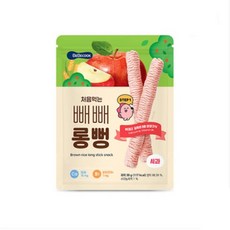 베베쿡 처음먹는 빼빼롱뻥, 사과, 30g, 2개