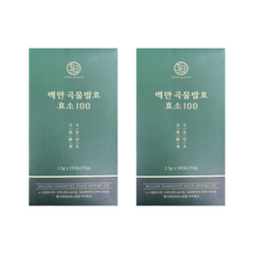 활강원 백만 곡물 발효 효소 2.5g x 100포 1+1 in