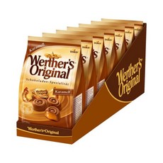 Werthers 베르테르 오리지널 카라멜 153g x 7개 밀크 초콜릿