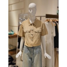 [밸리걸] 반팔 카라 자켓 (124140)