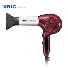 유닉스 UN-B1542N 전문가용 헤어 드라이기 음이온 고출력 1300W 쿨버튼 안전장치, 단품