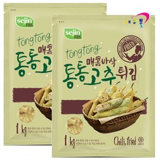 매콤바삭 통통 고추튀김, 1kg, 2개