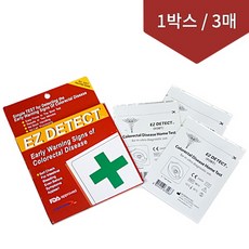 엘가닉 이지디텍트 - 간편 대장 검사 (3매1박스), 단일