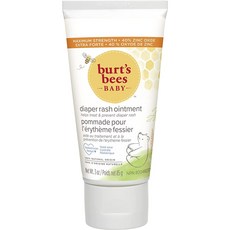 버츠비 100% 내츄럴 베이비 기저귀 발진 연고 Burt's Bees Baby Bee 100% Natural Diaper Rash Ointment - 3oz, 1개