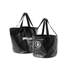  BROOKLYN WORKS 폴딩 방수버킷 세트 12L+20L 
