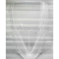 오토바이 더블 버블 윈드 실드 윈드스크린 2006 2007 2008 Triumph Daytona 675 Bla Clear