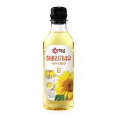 백설 해바라기유, 500ml, 20개