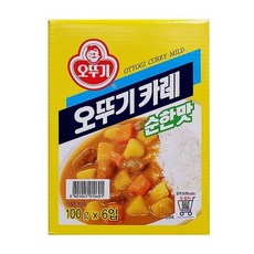 오뚜기 카레 순한맛, 100g, 40개