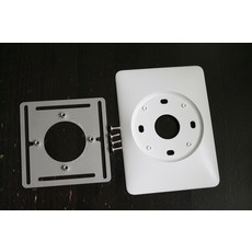 구글 NEST 3rd Gen 온도조절장치 MOUNTING 플래이트 & 나사S 스틸& 화이트 Wall 커버, 1개