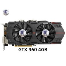 CCCTING GTX 960 GPU 비디오 카드 지포스 맵 128 비트 그래픽 NVIDIA GDDR5 PCI 익스프레스 3.0 16X HDMI D