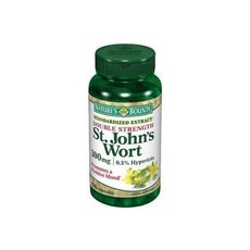 Nature's Bounty St. John's Wort 300mg Supplement Promotes Positive Mood 100 ct 787935, 1개