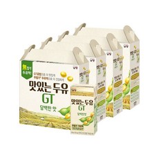 맛있는두유GT 담백한 맛, 190ml, 64개