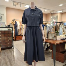 BCBG [올앤선드리] 세빌라 OP 원피스 _ A4M4O620 56 [D/NAVY]