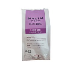 맥스웰하우스 원두분쇄커피 헤이즐넛향 100g, 1개, 상세페이지 참조