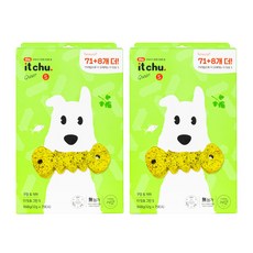 더 잇츄 S 79개입(그린/구강관리) 강아지간식 덴탈개껌, 더잇츄S 그린(구강관리) 79개입 2개
