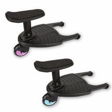 유모차 2인용 보조 발판 페달유모차보드 유모차발판 보조발판 유모차보조의자 키즈슬레드 유모차의자 쌍둥이유모차 유모차라이너, B