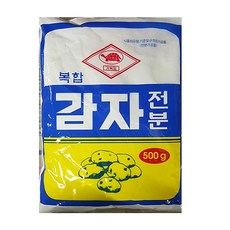 생감자전분
 감자전분 ( 천우 500g ) X 10개 [업소용]