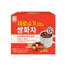 녹차원 제로슈가 쌍화차, 1개, 20개입, 15g