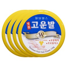 웰빙헬스팜 명품 고운발 크림, 110g, 4개