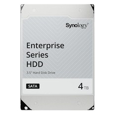 Synology Enterprise 3.5 SATA HDD HAT5300 4TB, 1) 4TB  SATA HDD - 시놀로지하드디스크