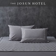  [조선호텔] 엘버트 베개커버 (50x70) 그레이, 1개 