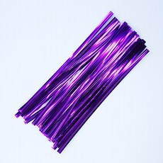 페토닷컴 예쁜 빵끈 포장끈 90종 모음 포장타이, 1개, 끈-27-블링빵끈 퍼플 12cm(40개/봉)