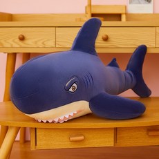 아빠상어 아기상어 상어베개 봉제인형 인형 귀여운 여자친구선물, 가시 상어_1.2 미터