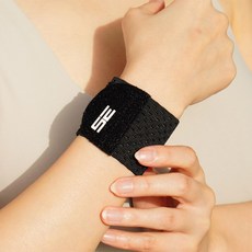 SE 손목 보호대 아대 골프 테니스 헬스 운동 더블 스트랩, 그레이, 슬림 테이핑(한쪽), 1개