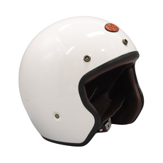 버스스탑 Lucente(루첸테) 소두핏 클래식 오토바이 스쿠터 베스파 신형 헬멧, 유광화이트