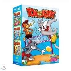 톰과 제리 3종 풀 패키지 HD 업그레이드 TOM AND JERRY 1-3, 3CD - 애니메이션dvd