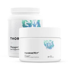 쏜 리서치 헤파젠 강아지 고양이 간 영양제 90소프트츄 / 113.4g파우더 ThorneVet 밀크시슬 커큐민 L메티오닌 비타민B, 113.4g 파우더 (분말타입), 1개